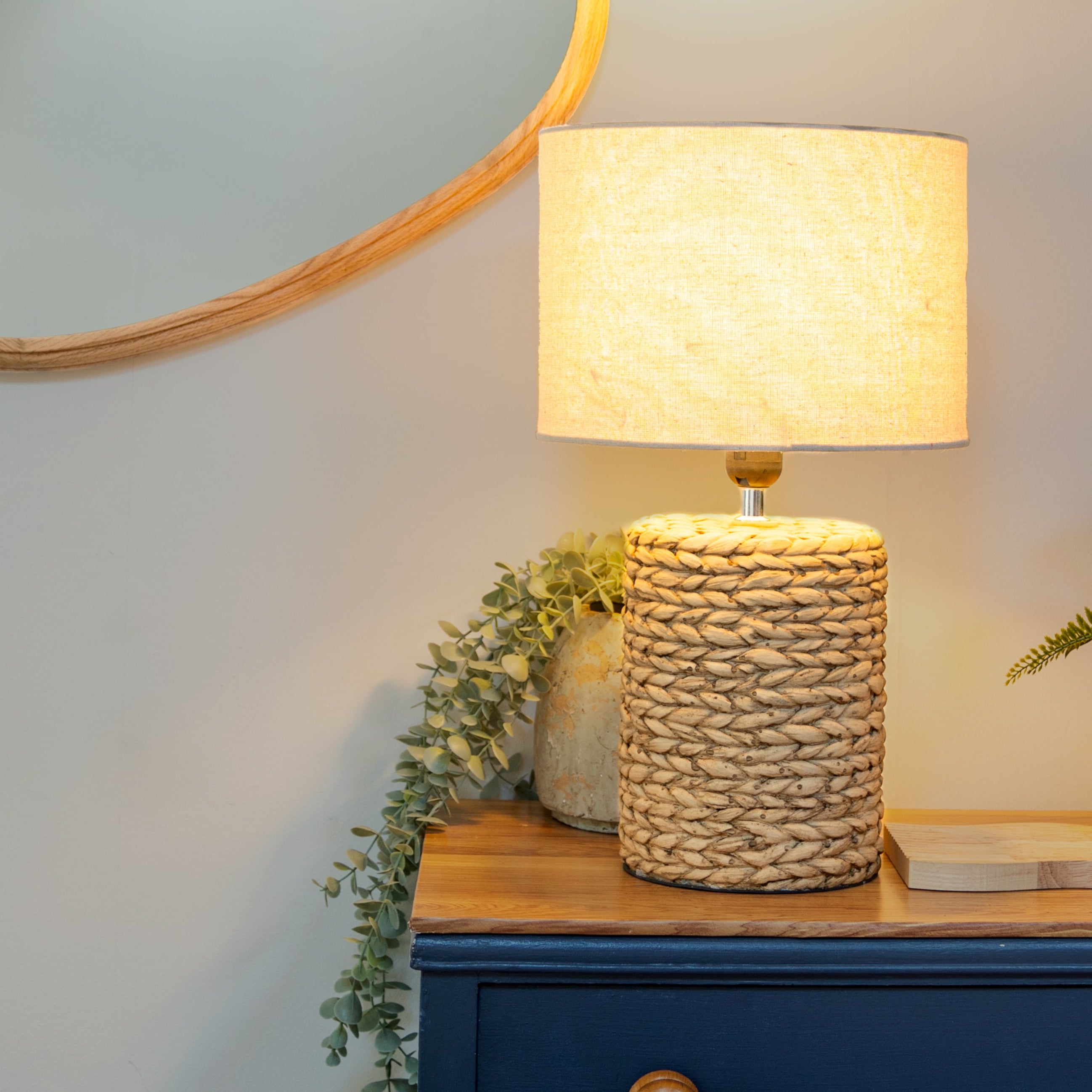 Rope Effect Table Lamp Small or Large